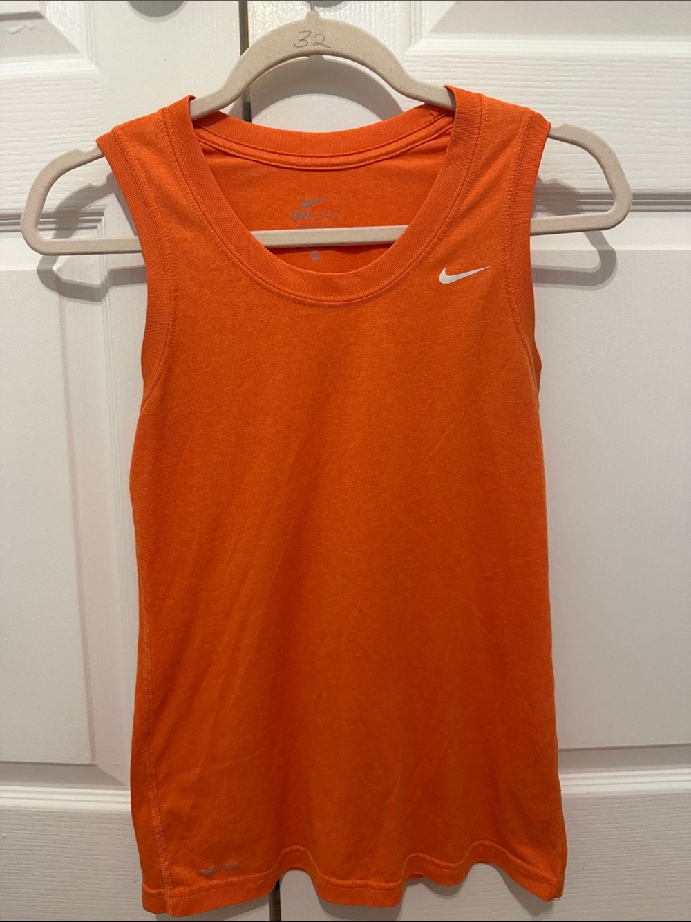 Nike Women’s Orange Athletic Tank Top XS